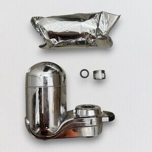 Faucet Mount Water Filter System Chrome Replacement Filter Included PUR FM-3700B